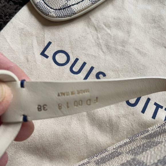 Louis Vuitton Damier Azur Sandal size 38 - Picture 12 of 12